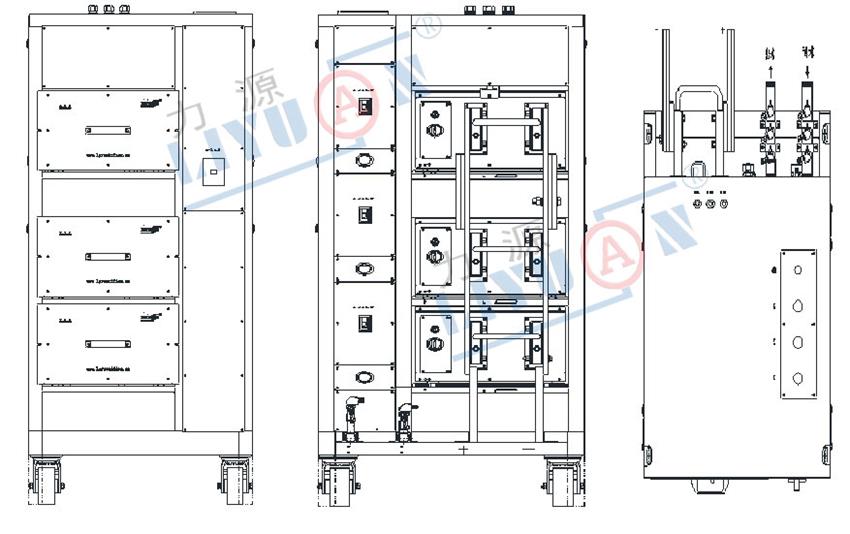 12V 12KA chrome plating DC power rectifier,Main Structure