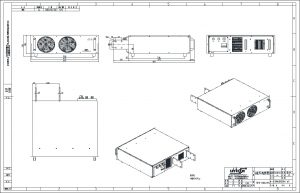 20V 1200A Galvanized Electroplating Rectifier Power Supply Structure