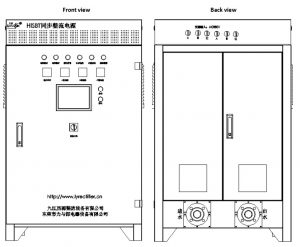 Schematic of 40KA 7V Industrial Electrolytic Copper Foil Rectifier
